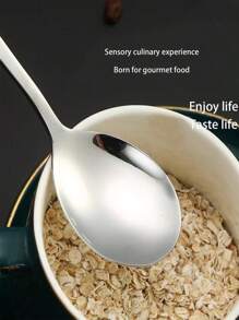 2/5/10 chiếc nĩa, thìa, dụng cụ khuấy cà phê, dụng cụ gắp trái cây và tráng miệng hình trái tim bằng thép không gỉ sáng tạo làm quà tặng Giáng sinh - nhiều màu - Xem 10