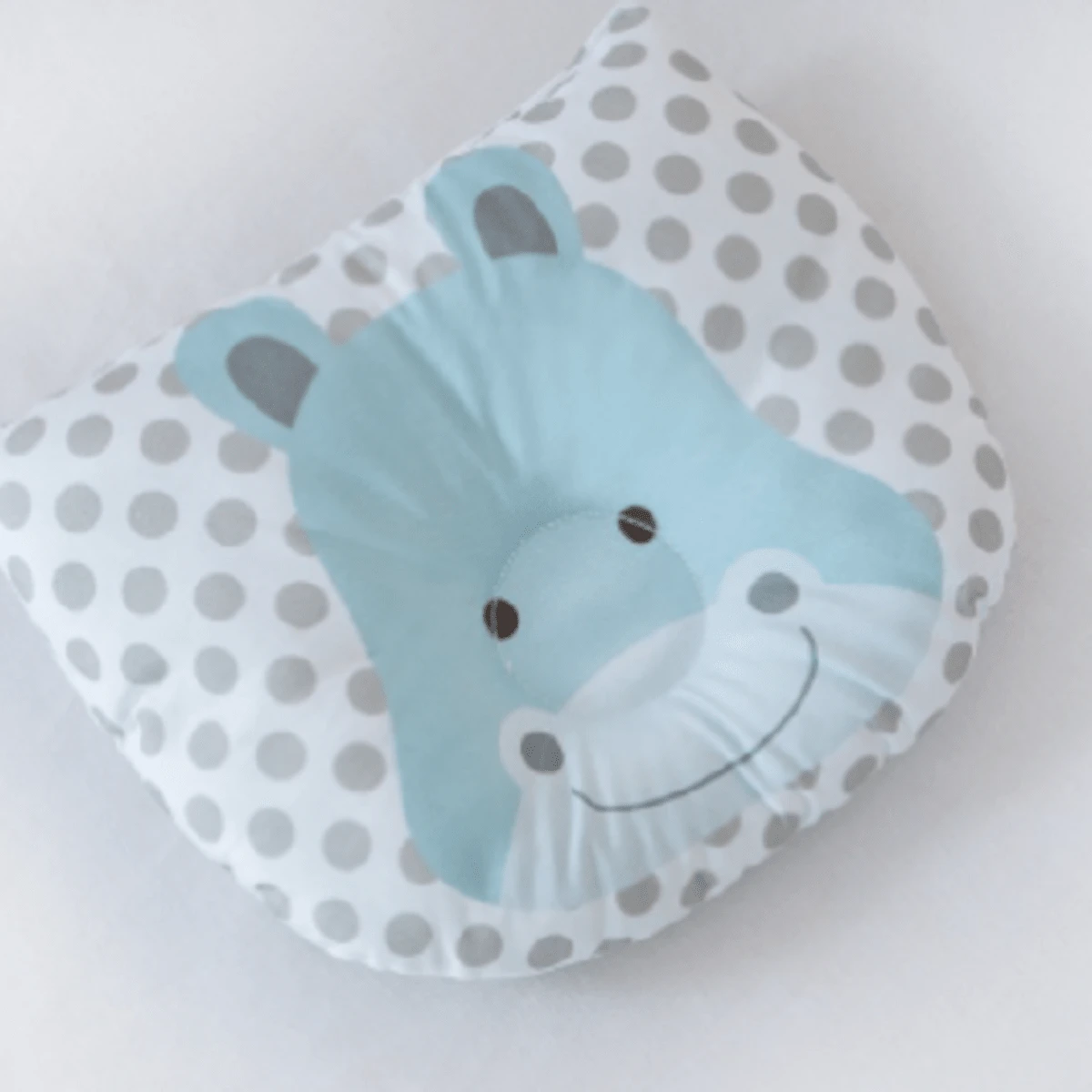 Casa Viva Anatomical Pillow For Babies Animals 20x20x5cm - Hà mã - Xem 1