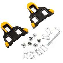 Set de calas de ciclismo para pedales de bicicleta, sistema de calas para zapatos de ciclismo interior y exterior, y bicicleta de carretera - Multicolor - Ver 6