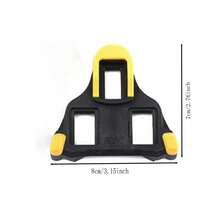 Set de calas de ciclismo para pedales de bicicleta, sistema de calas para zapatos de ciclismo interior y exterior, y bicicleta de carretera - Multicolor - Ver 2
