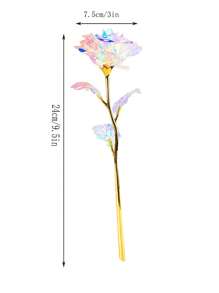 10朵彩虹玫瑰套装，非常适合母亲节礼物，女士礼物情人节圣诞节活动派对聚会小礼物，情人节，礼物 - 彩色 - 查看 13