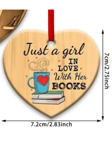 1 Stück Herz-förmiger Acryl-Anhänger, geeignet für kreative Luxus-Partys, Auto, Szenen-Dekoration, Liebes-Herz Hänge-Bücherregal Ornament, Weihnachtsbaum Hänge-Dekoration - Verschiedenfarbig - Übersicht 5