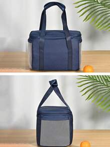 返校最喜爱的宇航员卡通印花午餐袋 - 双层隔热可重复使用的午餐袋，隔热效果极佳 - 非常适合工作、野餐、学校和旅行，让您的食物保持新鲜美味