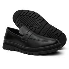 Men's Casual Shoes Oxford Comfort Modern Comfortable Platform Soft Elegant Lightweight - 黑色 - 查看 3