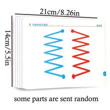 1 套左右脑开发玩具 - 全脑思维训练 - 专注力、注意力、精细动作训练辅助工具（配件颜色随机）（部分零件随机发送）