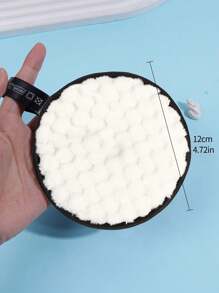 1/3 卸妆粉扑、柔软亲肤面巾、清洁工具，方便旅行 - 彩色 - 查看 10