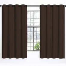 Cortina Blackout PVC corta 100 % da luz 2,80 m x1,60 m para sala, escritório, quarto