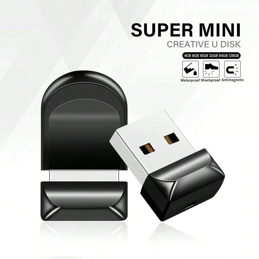 Super Mini USB Flash Drive 64GB 128GB Memory Stick Drive Personalized