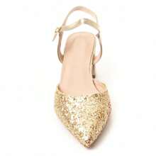Montevita JACKY COMFORTABLE HEEL SHOE - Gold - View 2