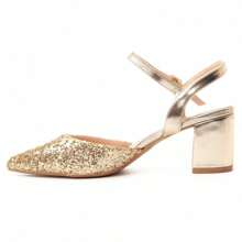 Montevita JACKY COMFORTABLE HEEL SHOE - Gold - View 4