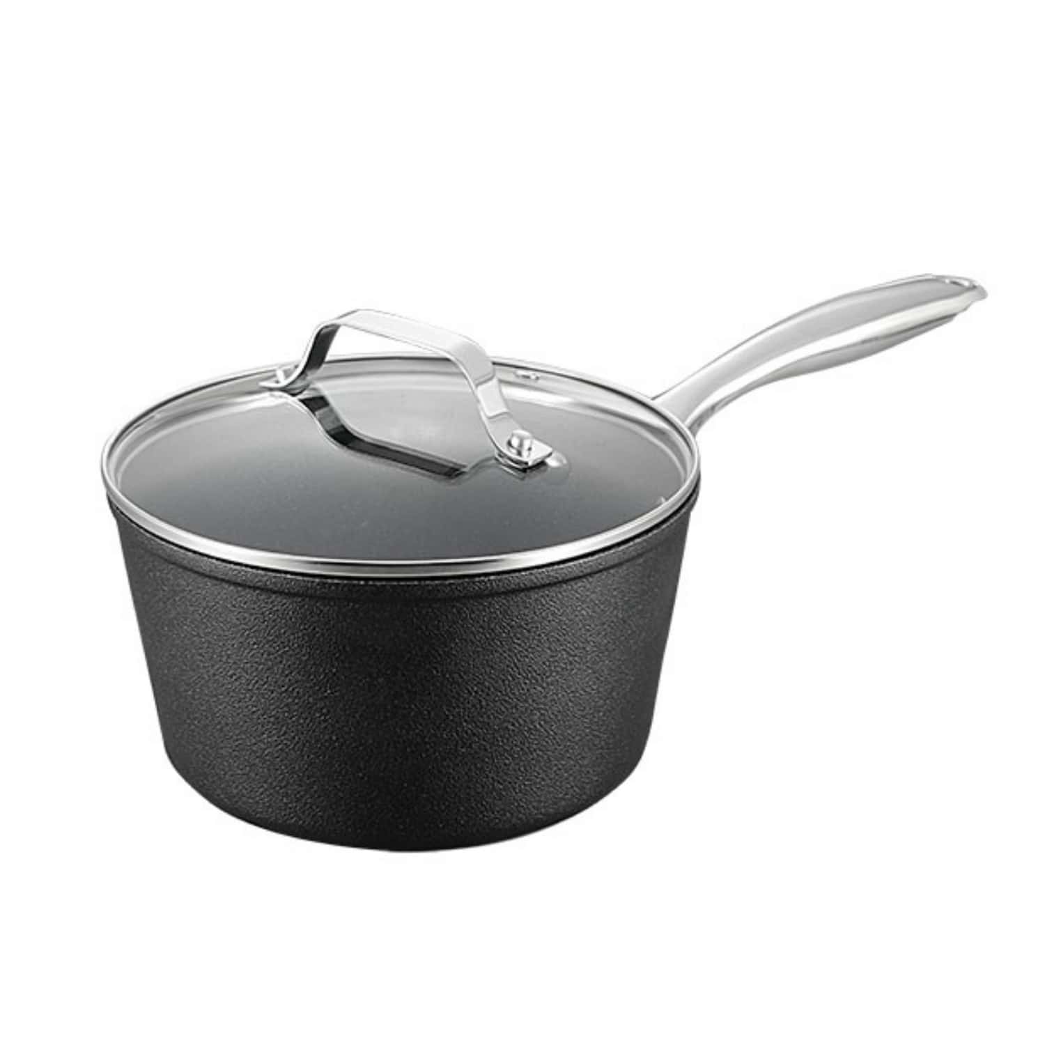 Titanium Non-Stick Pan 16cm 1.3L Cooktop Induction Stove Separate Black Rock - 查看 1