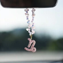 全新 12 生肖人造宝石汽车后视镜吊坠