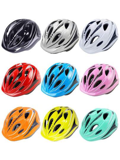 可调节儿童泡沫头盔，适用于骑行、轮滑、滑板、平衡车、电动车装备