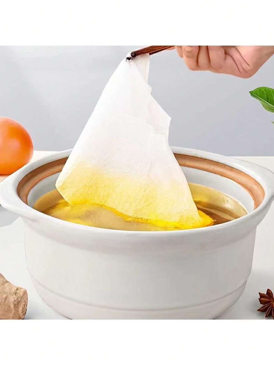 150 Sheets Kitchen Oil Absorbing Paper For Food Scum Oil Absorbing Sheets For Cooking ,Food