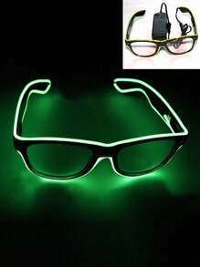 Luminous Glasses LED, Creative Fun Party Gift Items For Bar, Club, Masquerade, Festival Celebrations, Music Concert - Multicolor - View 8