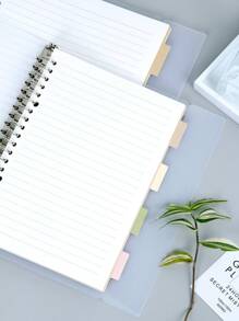 20/26 Holes A5/B5 Pp Loose Leaf Notebook, 1pc Back To School
