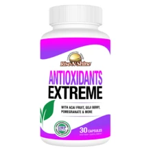 Antioxidants Extreme Supplement | Powerful VEGAN Blend With Resveratrol, Acai Fruit, Goji Berry, Elderberry, Noni Fruit & More | Packed With Nutrient-Dense Superfoods | Rise-N-Shine - 其他 - 查看 2