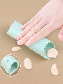 1入組矽膠大蒜削皮器 - 彩色 - 查看 8