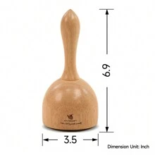 Wood Therapy Massage Tool Set For Body Sculpting Massage, Lymphatic Drainage And Muscle Pain Relief, Cellulite Sculpting Multi-Functional Massager - wood color+Torch Cup - View 2