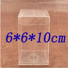 1lot=10pcs 5x5x6/7/8/12/13/20cm Wholesale NewClear PVC Box Packaging Wedding/Christmas Favorite Chocolate Candy Apple Gift Event