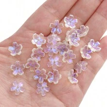 beadia 10 件甜美樱花风格串珠配饰，适合女士花朵 DIY 珠宝制作 - 櫻花 - 查看 14