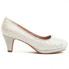 Montevita UNNE51 COMFORTABLE HEEL SHOE - Silver - View 2