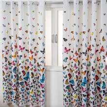 PRINTED CURTAIN 2.80X1.70 KITCHEN CURTAIN LIVING ROOM / BEDROOM DECORATION - 白色 - 查看 3