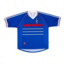 France 98 Retro Zidane Henry Jersey - White - View 2