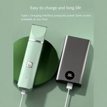 宠物修剪器，可充电式狗用宠物剪 - 带修脚剪的专业宠物美容套装 - 安静、高效的修剪 - 适合家庭使用和专业宠物美容师，是圣诞节送给宠物美容师的绝佳礼物！