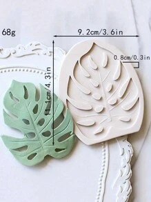 Nature-Inspired Silicone Leaves Mold For Fondant Cake, Baking Decoration - Rose Leaf, Platanus Leaves, Turtle Back Leaf - Beige - View 11