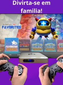 BOX MUSIC New Video Game Gamebox Android TV Smart + 30000 Games Retro Emulator With WiFi Watch Movies And Series Box - màu đen - Xem 5