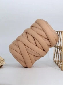 500g Sợi thô dày siêu cồng kềnh Sợi len đan sợi thô sợi len quay sợi cho chăn thảm gối tự làm - Nhiều màu - Xem 19