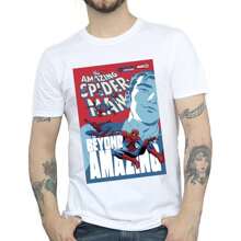 Marvel Mens Spider-Man Beyond Amazing Cover T-Shirt (White) - 白色 - 查看 4