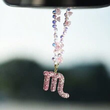 全新 12 生肖人造宝石汽车后视镜吊坠