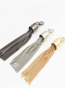 Tassel Detail Metal Part Gold Bag Accessories DIY Accessories Replacement Reusable Bag Accessories Handbag Tote Bag Backpack Key Lanyard Wallet With Strap Keychain Accessories Key Chains For Women Small Gifts Gifts For Her - Multicolor - View 1