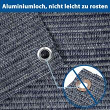 YUENFONG Awning Carpet, Outdoor Camping Mat, Carpet For Tent, Mobile Home Made Of HDPE, Waterproof Tent Tarpaulin With Eyelets (2.5x3m, 2.5x4m, 2.5x5m, 3x3m, 3x4m, 3x5m, 3x6m, 4x5m, 4x6m) - 灰藍色-4*6m - 查看 4