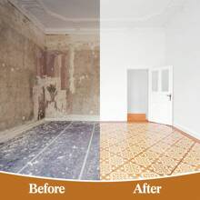 4 piezas de plantillas reutilizables de flores mandala de 12 x 12 pulgadas, plantillas de pared, plantillas de patrones de azulejos, plantillas de dibujo para manualidades, álbumes de recortes, decoración de pared, piso y hogar