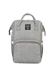 LEQUEEN Túi đựng tã đa năng di động - Xám - Xem 6