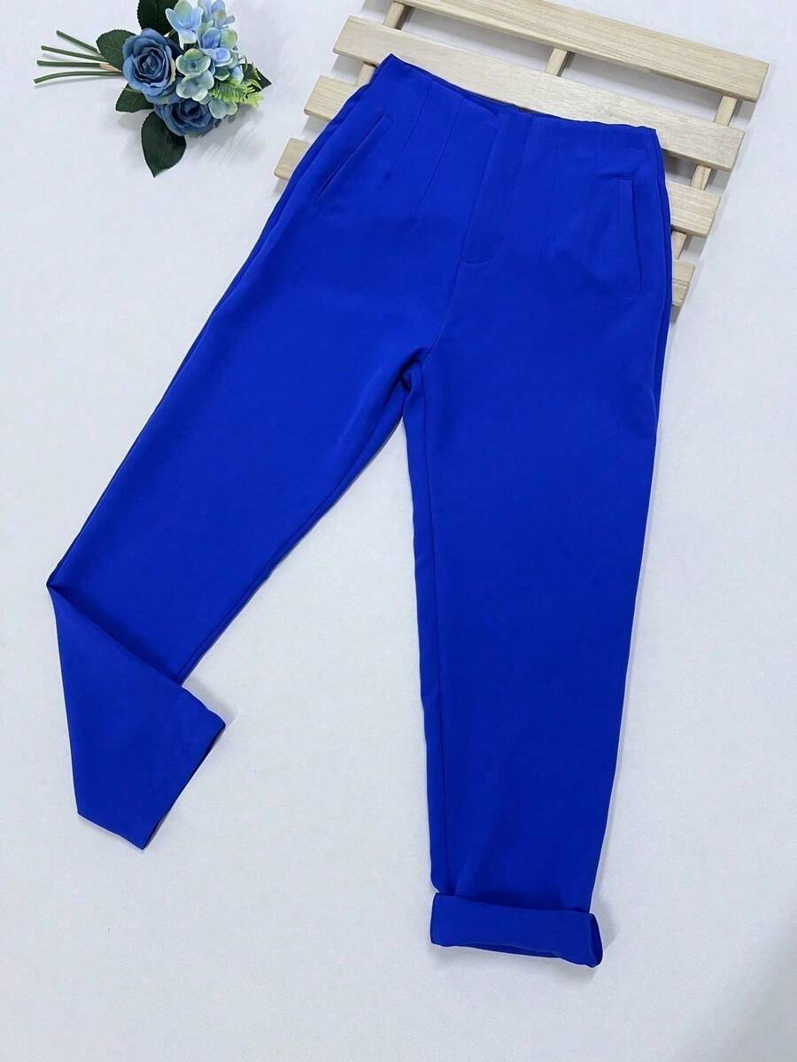 A-Lows A&L Women's Tailored Trousers Z*A - 寶藍色 - 查看 1