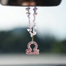 全新 12 生肖人造宝石汽车后视镜吊坠