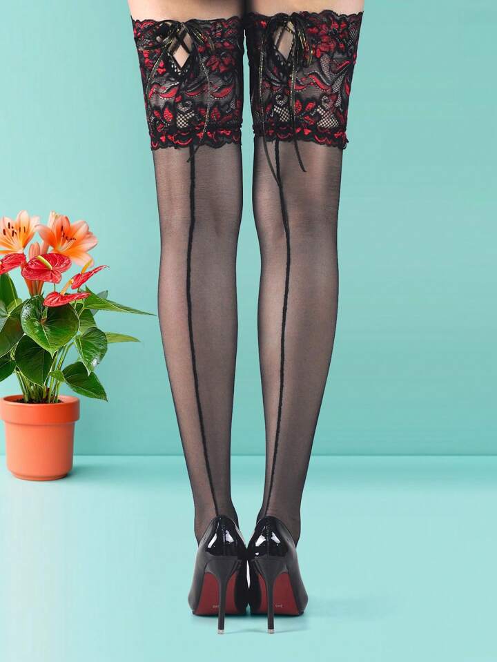 タイツ・ソックス ojos Scattered Graphic Stocking BSA099 Amazon.com: Dsgzkk Socks,Womens Sexy Sheer Stay Up Thigh