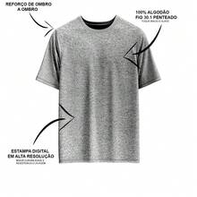 Women's T-Shirt Cotton Street Style Straight Cut Workout Ready - Xám - Xem 2