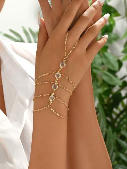 أساور مخملية سيدات فاخرة أنيقة بتطريز أحجار الراين