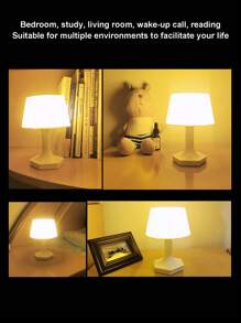 USB oplaadbare dimbare LED bureaulamp met sfeerverlichting