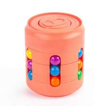 1 件婴儿玩具 | 小型益智玩具 | 1 件陀螺仪 | 儿童减压玩具 | 圆形转盘 | 适合成人、青少年和儿童的缓解焦虑礼物 - 彩色 - 查看 13