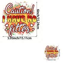 1/2/3pcs Interesting Satirical Quote Print, Ironed Hot Transfer Sticker, Washable Transfer Design For T-Shirts, Jeans, Hoodies And Backpacks