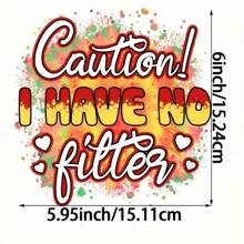 1/2/3pcs Interesting Satirical Quote Print, Ironed Hot Transfer Sticker, Washable Transfer Design For T-Shirts, Jeans, Hoodies And Backpacks