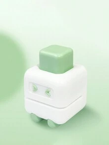 1 cái dụng cụ bấm lỗ đơn bằng nhựa dễ thương cho giấy, sổ tay tự làm - Nhiều màu - Xem 10