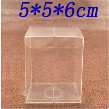 1lot=10pcs 5x5x6/7/8/12/13/20cm Wholesale NewClear PVC Box Packaging Wedding/Christmas Favorite Chocolate Candy Apple Gift Event