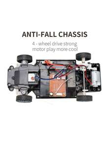 WLtoys Remote Control Car 2.4G Drift RC Car 4WD RC Drift Car Toy GTR AE86 Four-Wheel Drive Racing For Children's Boys Kids Gift - SC24A07 - View 9